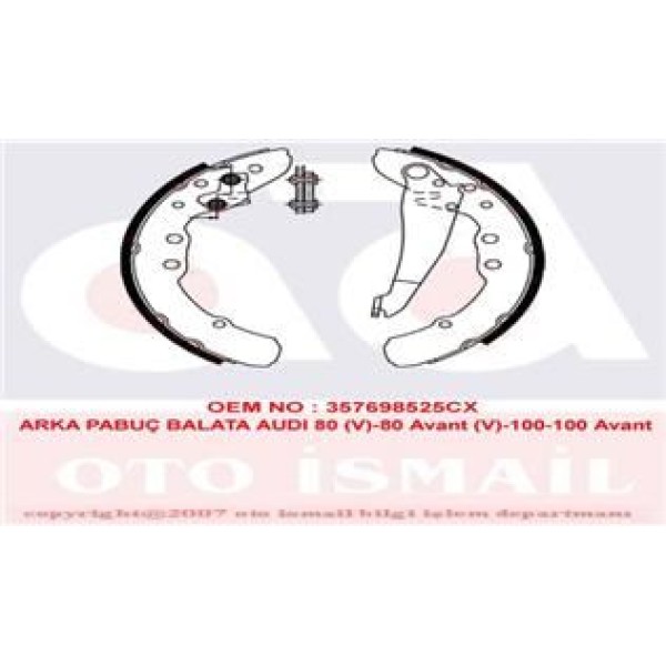 TRW GS8544 Kampana Balata Golf III 91- Passat 88- Caddy II 95-04 / 80 100 / Inca 95- 230X40