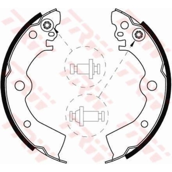 TRW GS8556 Kampana Balata 100Nx 10-94 Almera 95-00 Sunny 90-95 180X31