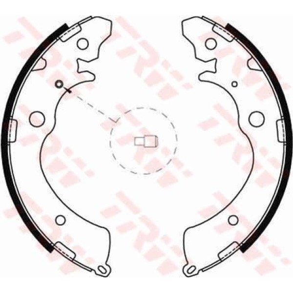 TRW GS8559 Kampana Balata Civic 01-05 Accord 90-97 Cr-V 95- Hr-V 98- / Carry Jımny 98- 220X36