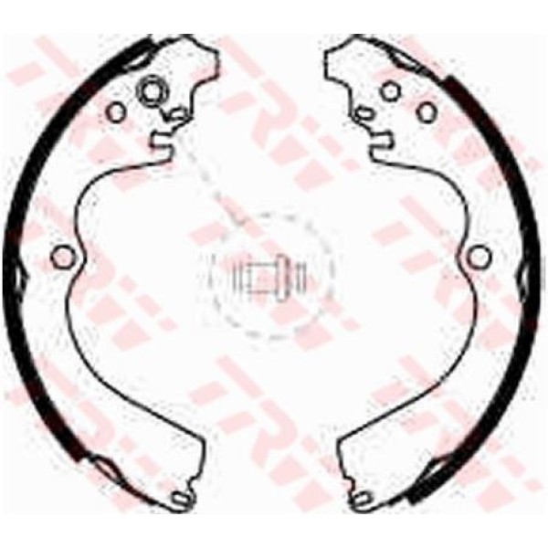 TRW GS8584 Kampana Balata Forester 97-02 Impreza 92-00 Legacy 89-98 