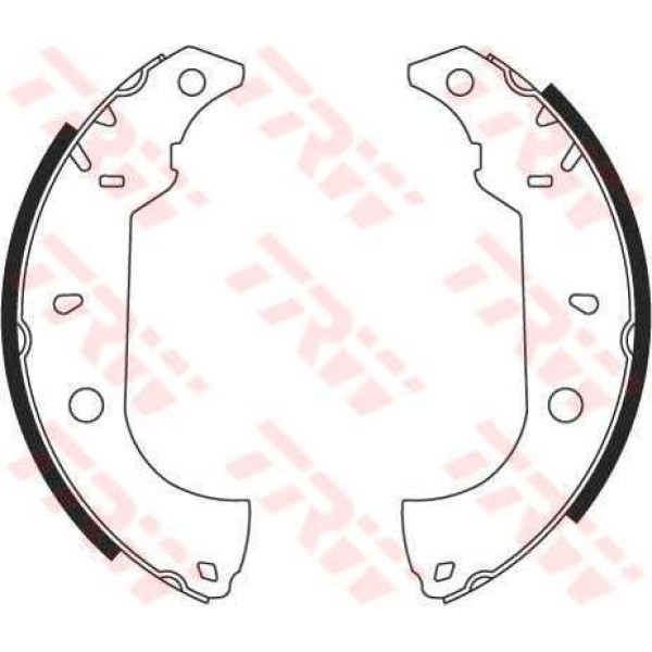 TRW GS8614 Kampana Balata Tempra Sw Marea 96-02 / 145 94-96 146 94-01 228X42