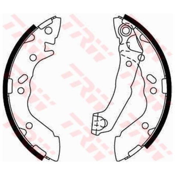 TRW GS8659 Kampana Balata Atos 98- 180X32