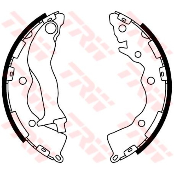 TRW GS8766 Kampana Balata Accent Era 07-11 / Rio II 05- 203X32