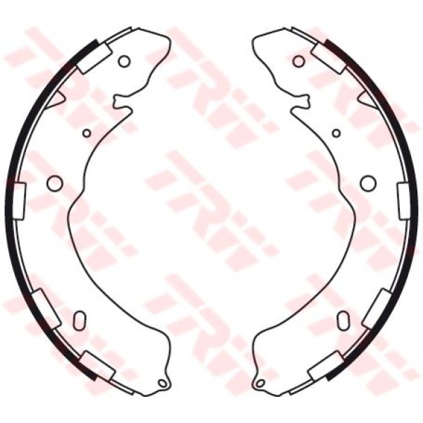 TRW GS8768 Kampana Balata L200 06- / Legacy 009- Outback 09- / D-Max 12- 300X50