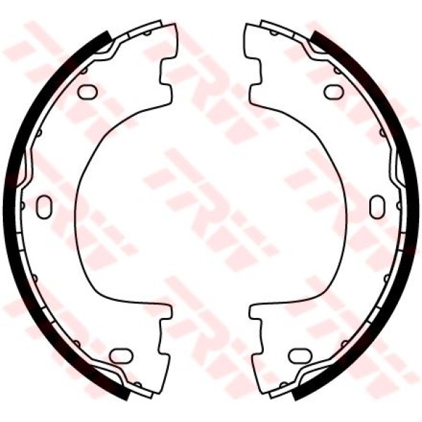 TRW GS8777 El Fren Balatası Crafter 06- / Sprinter 06- 172X42 