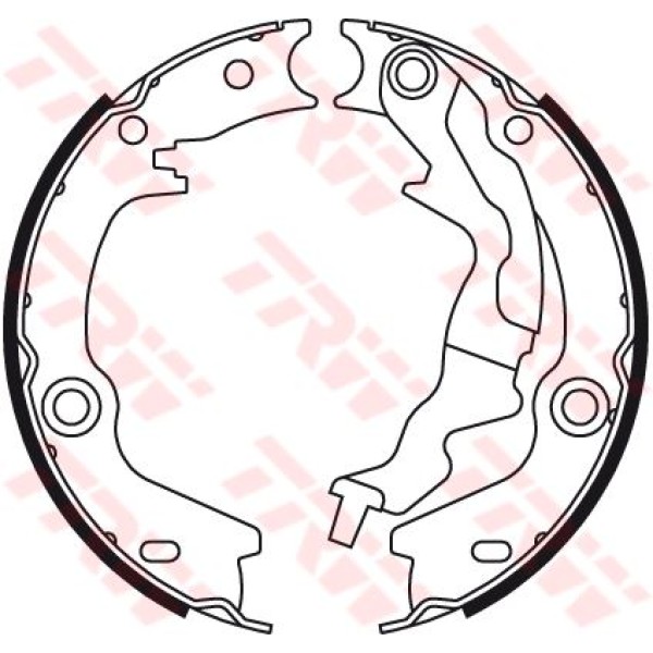 TRW GS8782 El Fren Balatası Getz 02- Sonata 98-01 Xg 98-05 / Magentıs 01- 168X32