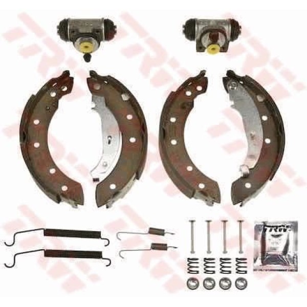 TRW GSK1058 Kampana Balata Seti Gs8534 - Bwa129 2Adet - Aksesuar Ile Beraber CLIO 98- CLIO Symbol