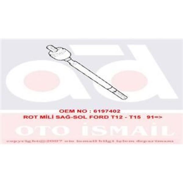 TRW JAR213 Rot Mili Transit T12 T15 91- 