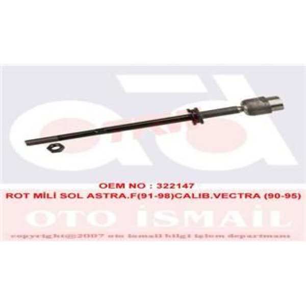 TRW JAR642 Rot Mili Sol Astra F 91-98 Vectra A 92- Calıbra A 90- / 900 93-98 9-3 98-02 