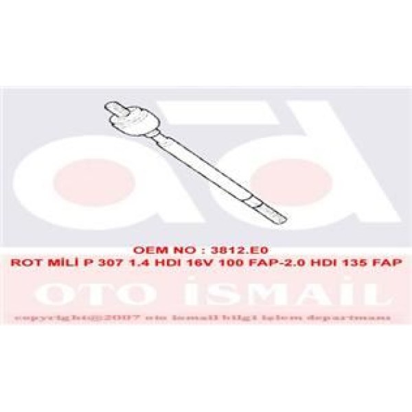 TRW JAR650 Rot Mili 307 01- / C4 