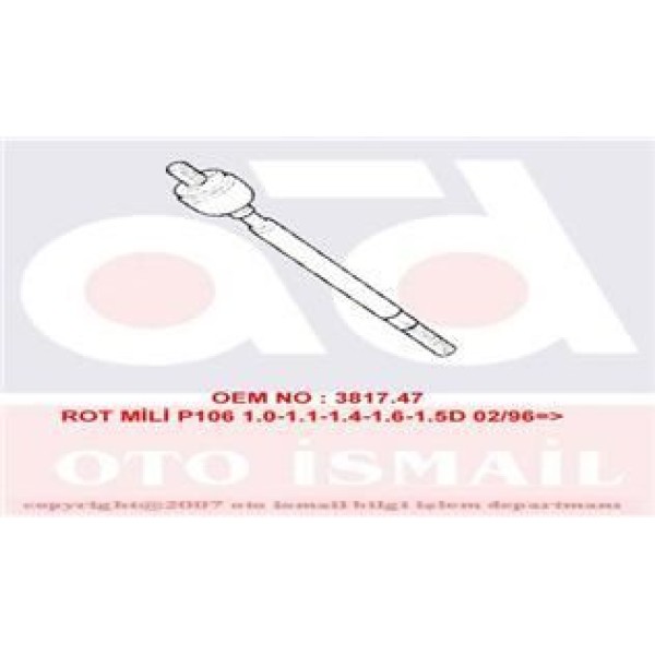 TRW JAR976 Rot Mili 106 / Ax Saxo 