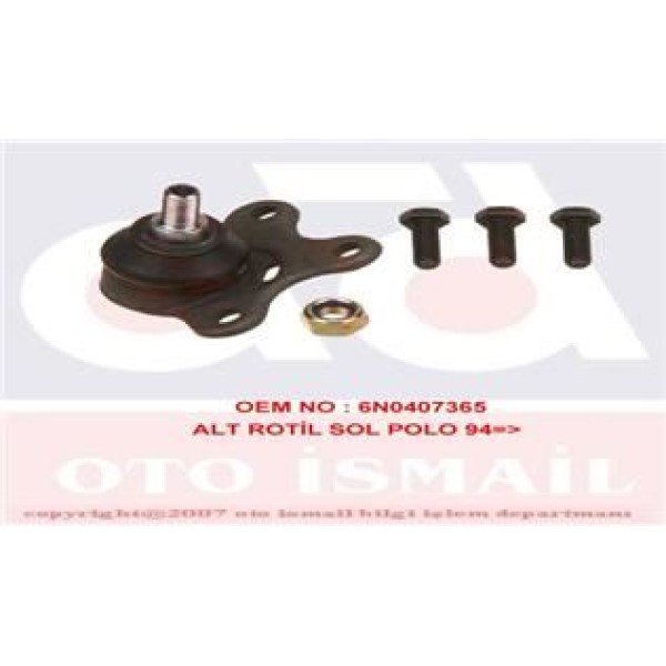 TRW JBJ243 Rotil Sol Polo 6N1 94- Polo 6N2 99- Lupo 98- / Arosa 97-