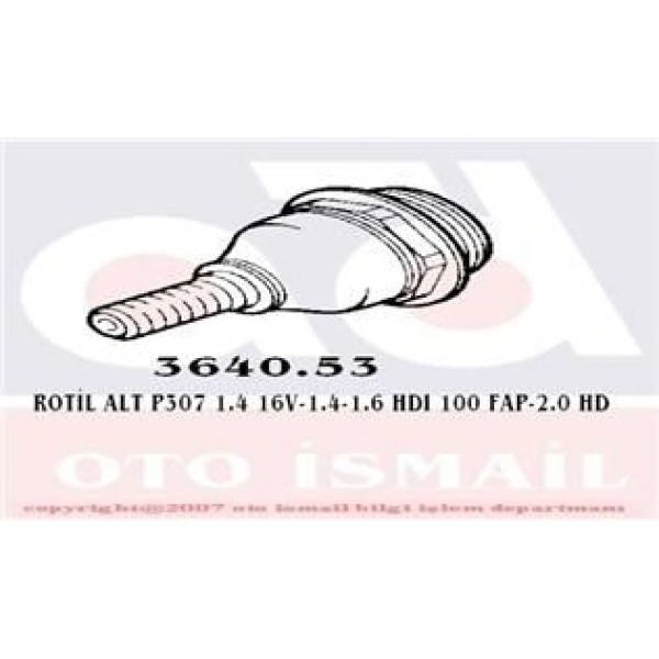 TRW JBJ701 Rotil 307 308 3008 5008 Partner Tepee / C4 Berlingo 