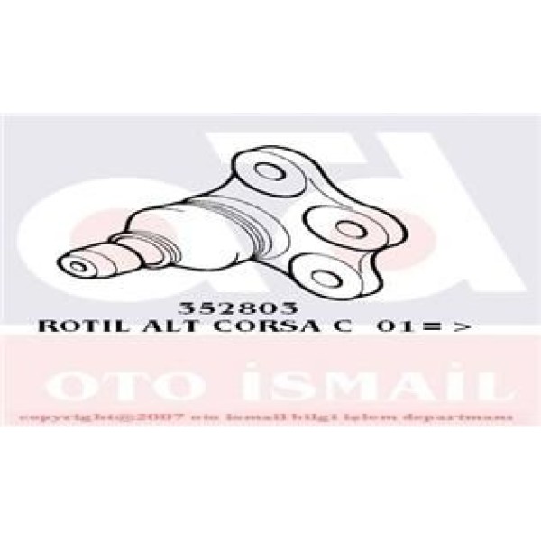 TRW JBJ705 Rotil Alt Corsa C 00- Combo 01- Tigra 04- 