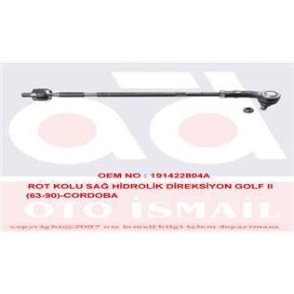 TRW JRA220 Rot Mili Sağ Golf II Polo Classıc Jetta II 84-92 Caddy II 95- / Cordoba 93-99 Toledo 91-9