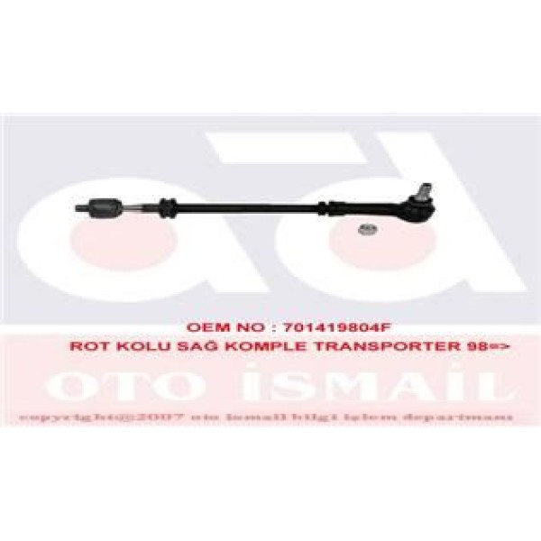 TRW JRA547 Rot Mili Sağ Transporter T4 98- Komple