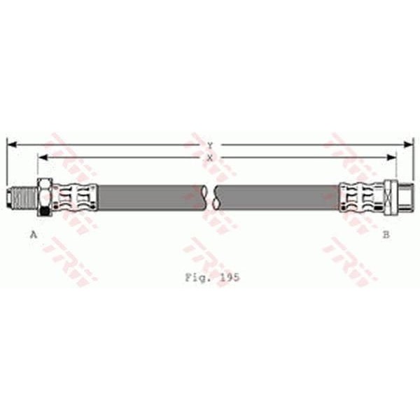 TRW PHB353 Fren Hortumu Ön Sağ Sol