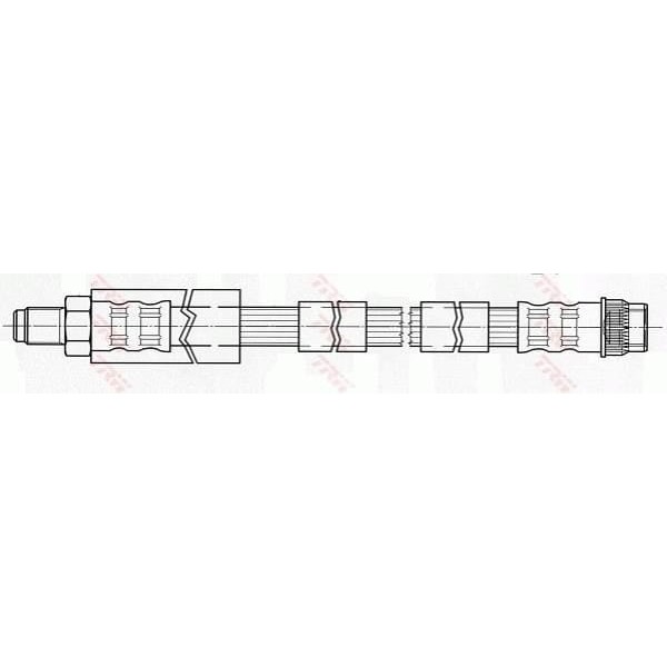 TRW PHB431 Fren Hortumu Ön Sağ Sol 307 00- / C4 04- C4 Em -07 