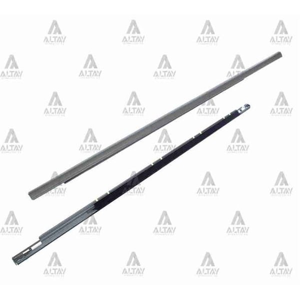 TAIWAN 72910S01A01 Cam Sıyırıcı Civic 96-00 Arka Kapı Dış Sağ (Siyah) 