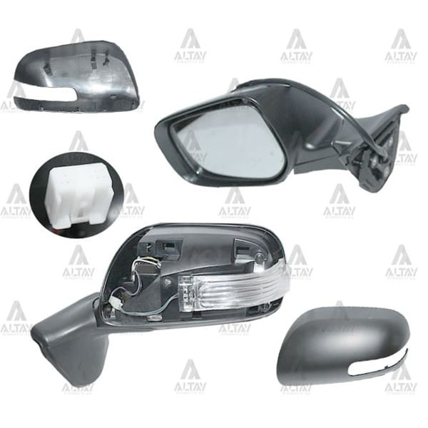 TAIWAN 8790602190 Ayna Dış Dikiz Auris 10-12 Elektrikli Isıtmalı Sinyalli Otomatik Katlanır Sol 