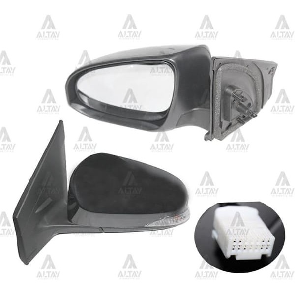 TAIWAN 8794002620 Ayna Dış Dikiz Auris 13-16 Elektrikli Isıtmalı Sinyalli Sol