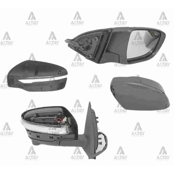 TAIWAN VM6242NEBHPR Ayna Dış Dikiz Qashqai 14= Elektrikli Sinyalli Isıtmalı Otomatik Katlanır (Kamer