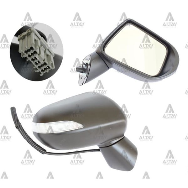 TAIWAN VM6254ER Ayna Dış Dikiz Jazz 02-08 Elektrikli Sinyalli Sağ