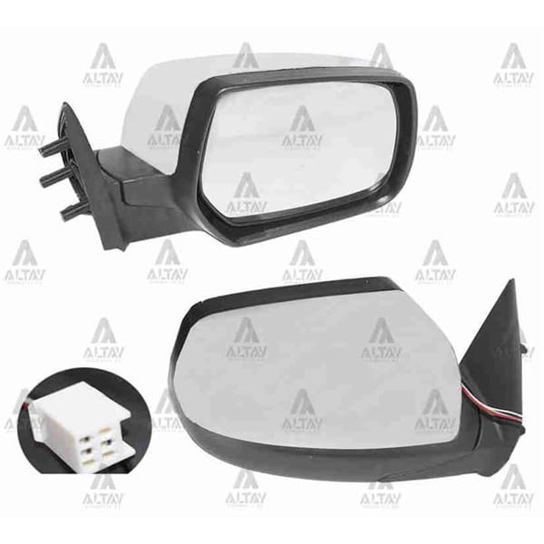 TAIWAN YT7115CER Ayna Dış Dikiz B-2500 06= Bt-50 Elektrikli Krom Sağ 