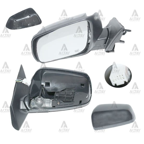 TAIWAN YT7238EHL Ayna Dış Dikiz Lancer 08-14 Elektrikli Isıtmalı Sol 