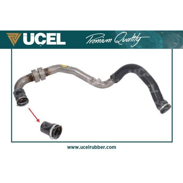 ÜÇEL 15165 Turbo Çıkış Hortumu Küçük Metal Parça Hariç Renault: Laguna III