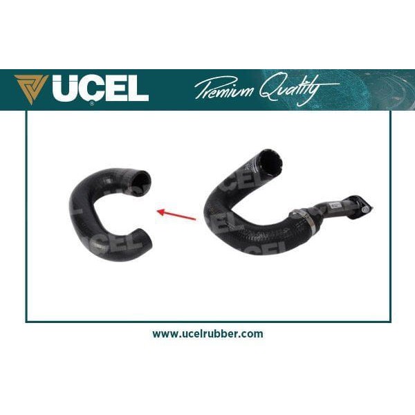 ÜÇEL 35807 Turbo Hortumu Panda500L 1,6Mtj (Metl.Parc.Harc.) 