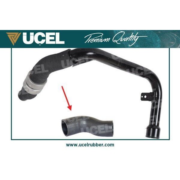 ÜÇEL 51340 Turbo Hortumu Ducato 06- / Boxer 06- / Jumper 06- 2.2 HDI 2.2 Jtd Ara Silikon 