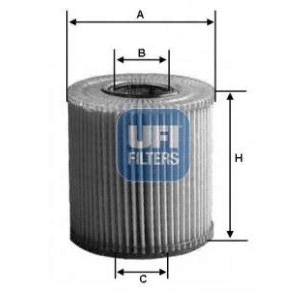 UFI 25.081.00 Yağ Filtresi