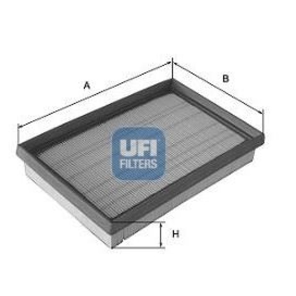 UFI 30.375.00 Hava Filtresi Laguna III 07- 1.6 16V K4M 2.0 16V F4R