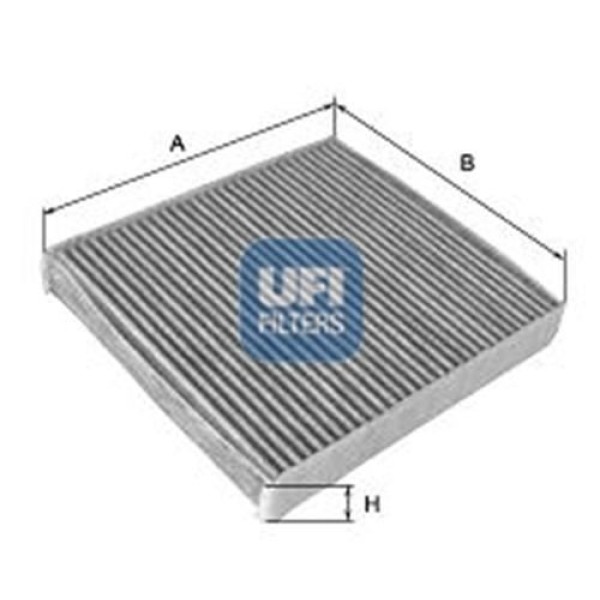 UFI 54.217.00 Polen Filtresi Megane III 10- Fluence 10- 