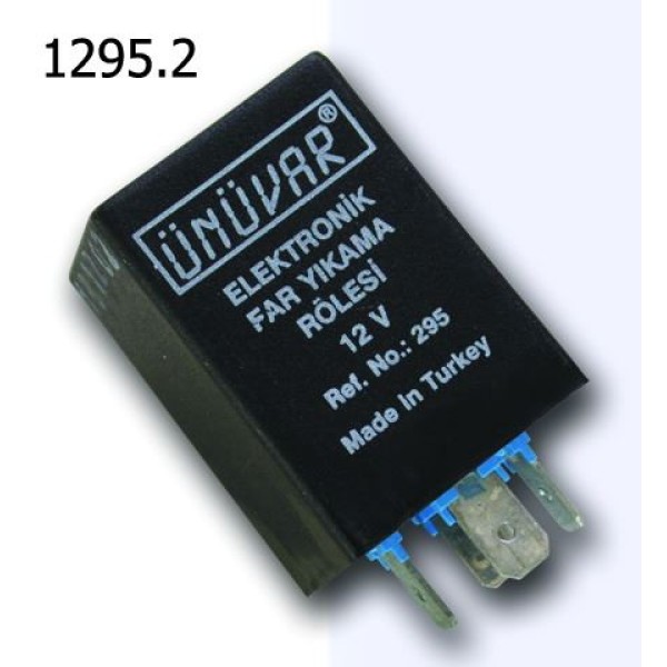 UNUVAR 1295-2 Röle Far Yıkama Murat 131 Doğan Kartal Şahin Tipo Uno M131