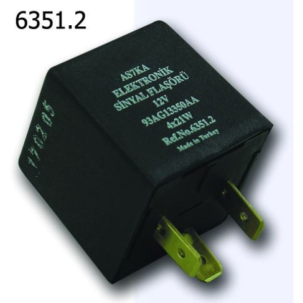 UNUVAR 6351-2 Sinyal Flasörü Fiesta Escort 12V 