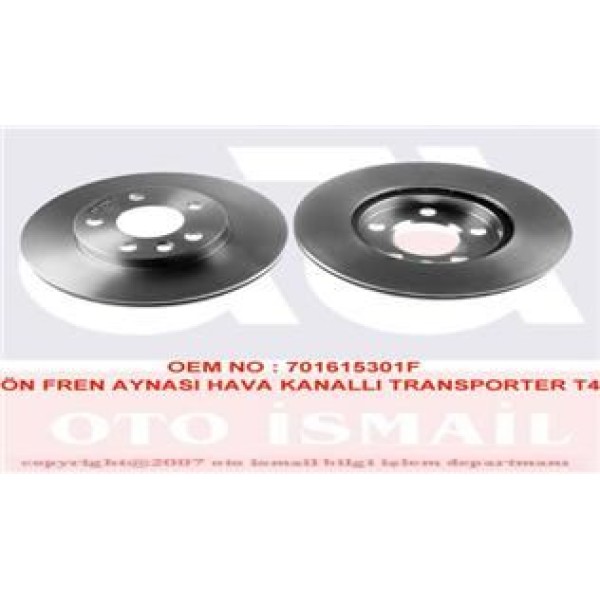 VALEO 186682 Fren Diski Ön Transporter T4 96-03 Havalı 280Mm