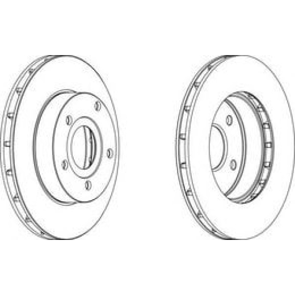 VALEO 197238 Fren Diski Ön Cherokee 95-01 Grand Cherokee 98-04 Havalı 305Mm