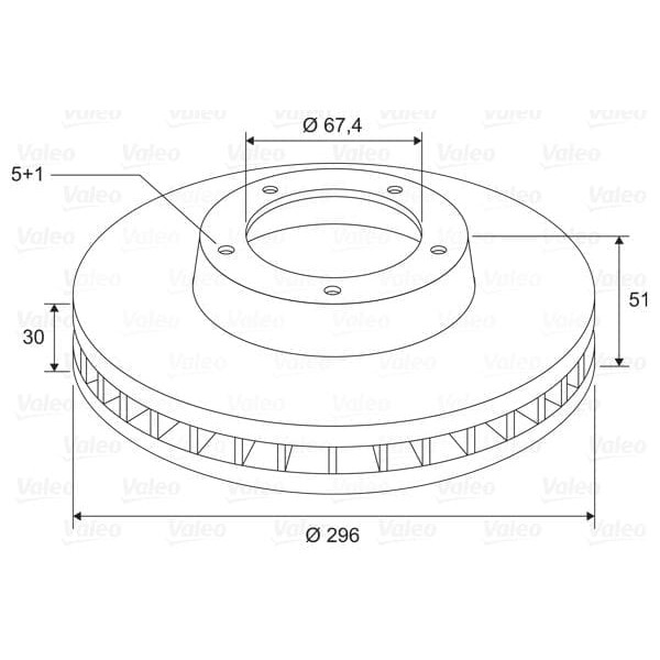 VALEO 197807 Fren Diski Ön X1 Insıgna