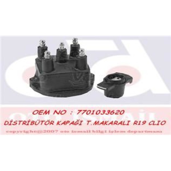 VALEO 243152 Distribütör Kapağı - Tevzi Makarası R19 Europa CLIO Express Megane 