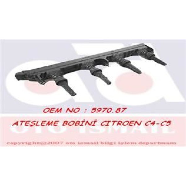 VALEO 245101 Ateşleme Bobini 307 407 Expert / C4 C5 2.0 16V 