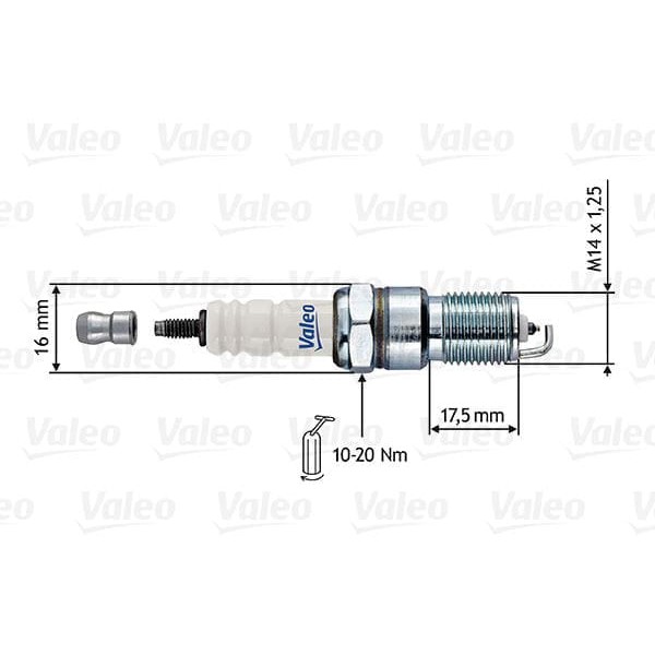 VALEO 246875 Buji Rc13Hph-1