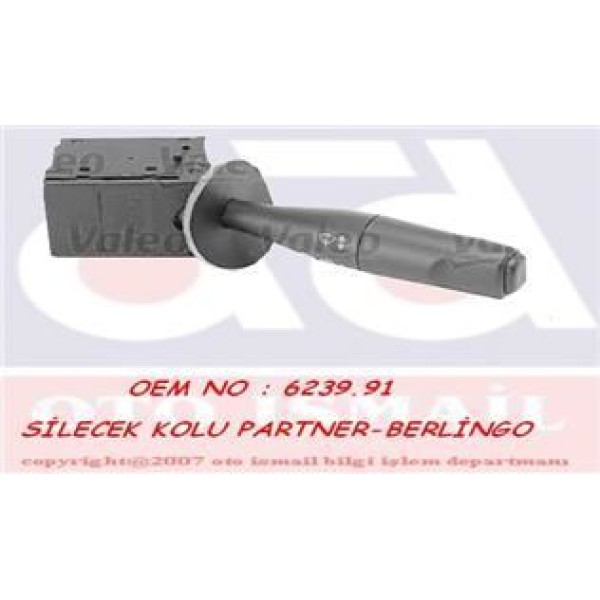VALEO 251273 Silecek Kumanda Kolu Partner / Berlingo