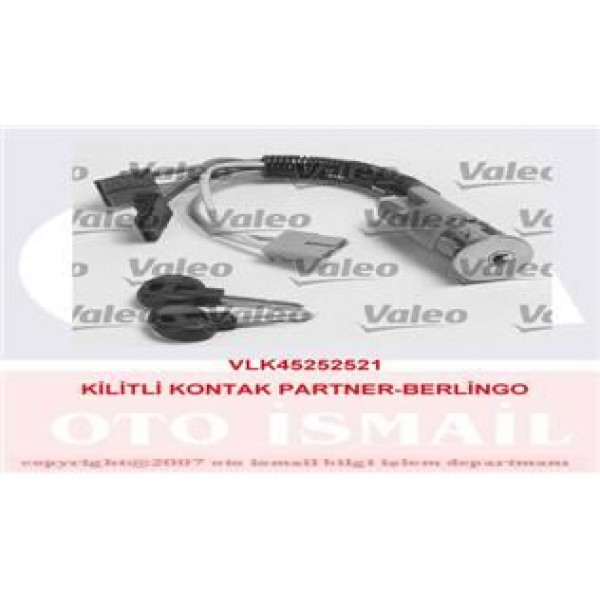 VALEO 252521 Kılıtlı Kontak Partner / Berlingo