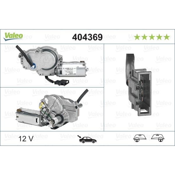 VALEO 404369 Silecek Motoru Polo 95-00 