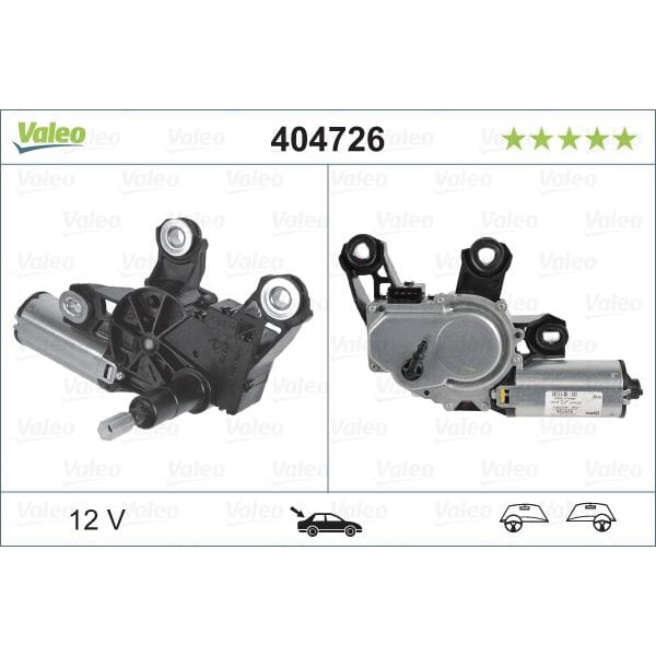 VALEO 404726 Silecek Motoru Arka Polo 01-08 