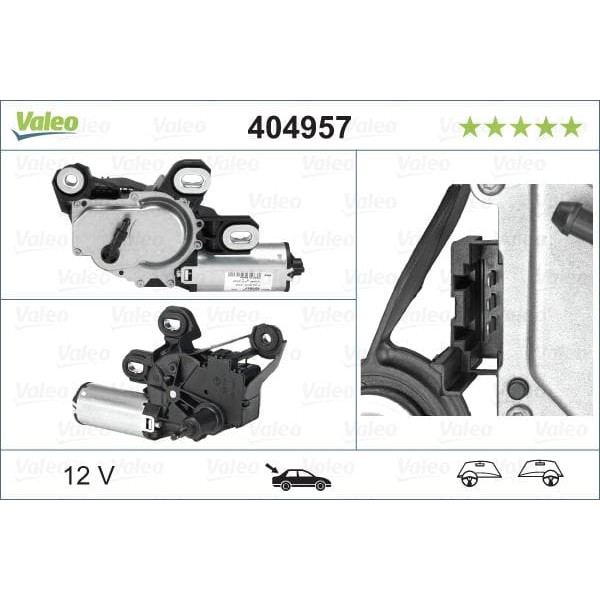 VALEO 404957 Silecek Motoru Arka Sol Viano W639 Vito W639
