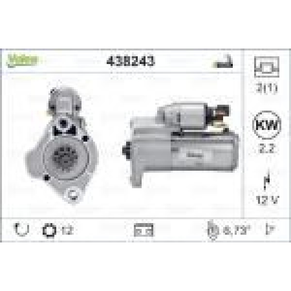 VALEO 438243 Marş Motoru Vag