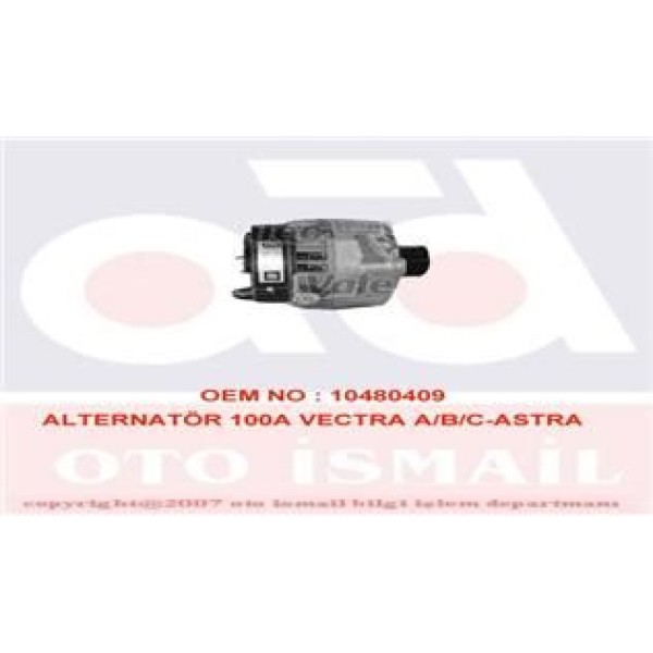 VALEO 439427 Alternatör Astra Vectra Corsa